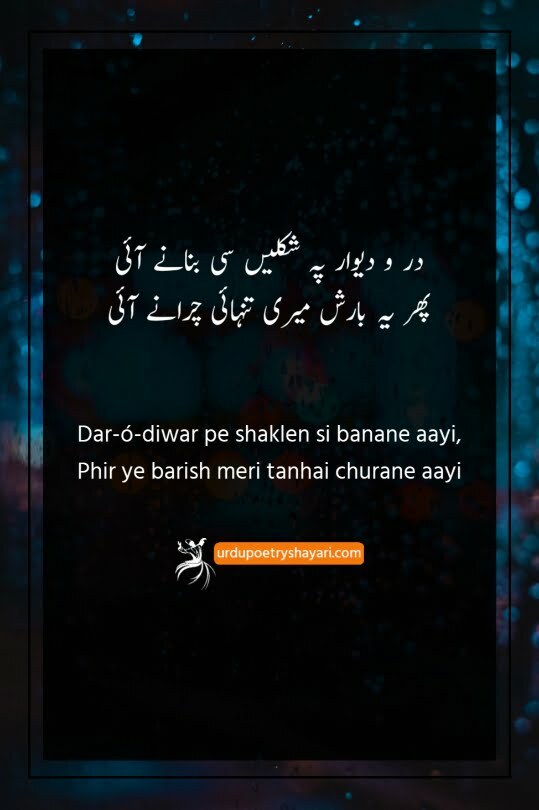 january ki barish poetry in urdu