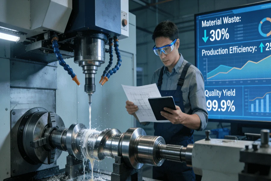 Cut hidden costs by Innovative business solutions for CNC turning services.