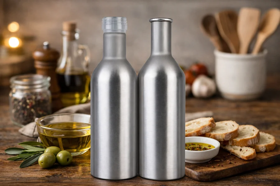 The Rise of the Aluminum Olive Oil Bottle: A Stylish & Sustainable Choice for Modern Kitchens